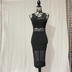 Glare Block Mesh Dress